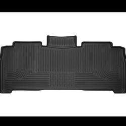 Husky Liners X-act Floor Mats Fit 17-24 Pacifica; 20-24 Voyager 2nd Row 1pc Blk