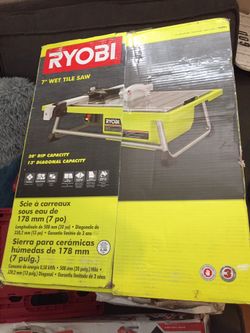 Wet Tile saw