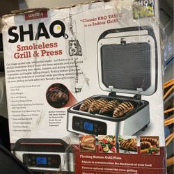 Shaq Smokeless Grill & Press
