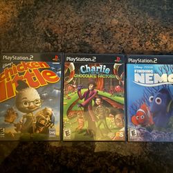 Playstaion 2      Set/3.       Video Games 