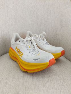 Hoka Bondi 9 Women's Size 8.5 Frost Sunflower