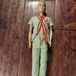 Barbie Ken MCMLX 1960 Flocked Hair Blond