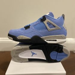 Jordan 4 'University Blue' - Size 13