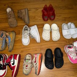Toddlers Shoe Haul Size 8c 9c  Nike Yeezy CROC 
