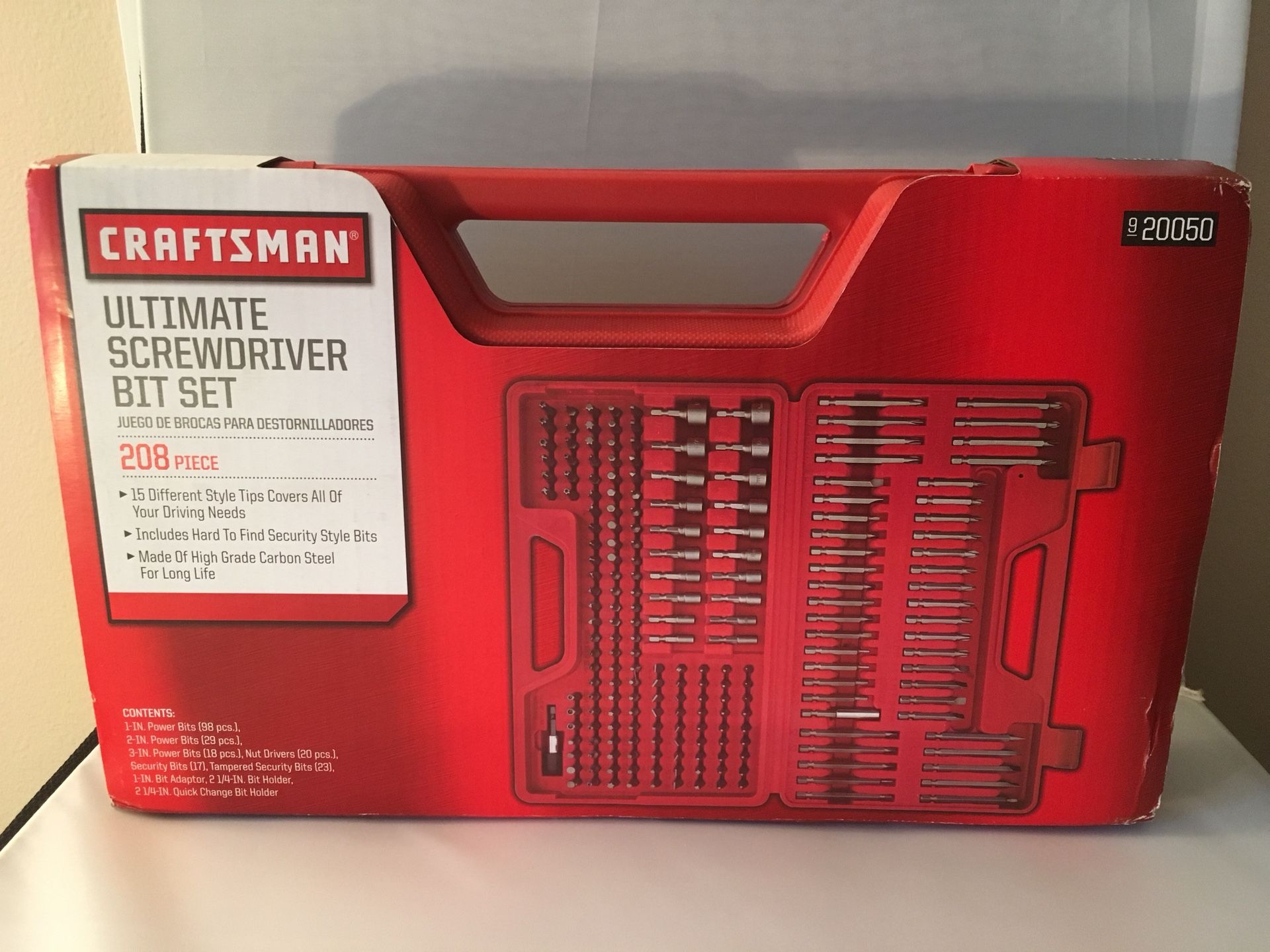 Craftsman Ultimate Screwdriver Bit Set 208-Piece