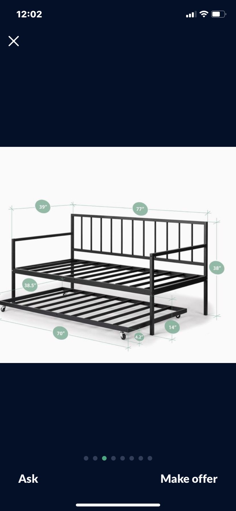 Twin Day Bed Frame Without Bottom Bed Frame 