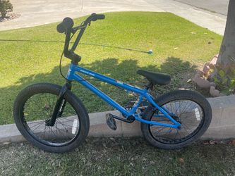 20 inch blue redline bmx bike