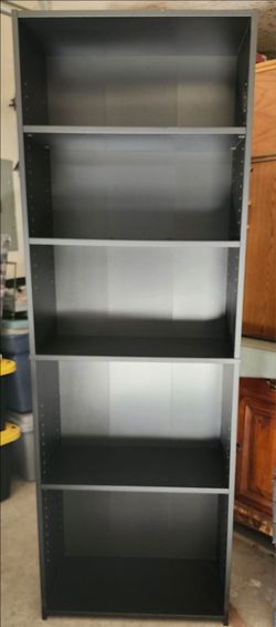 5 shelf bookcase