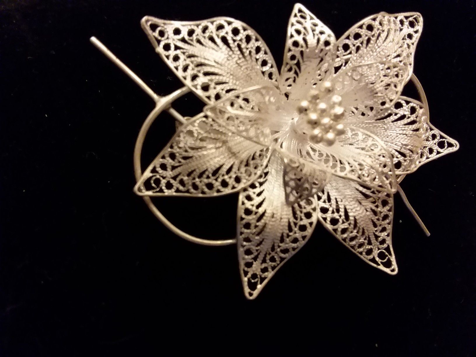 STERLING SILVER BROOCH