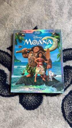 Moana Blu-ray with Slipcover