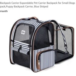 Lekebobor Large Cat Backpack Carrier Expandable Pet Carrier Backpack for Small Dogs Medium Cats Fit Up to 18 Lbs, Dog Carrier Backpack,Puppy Backpack 