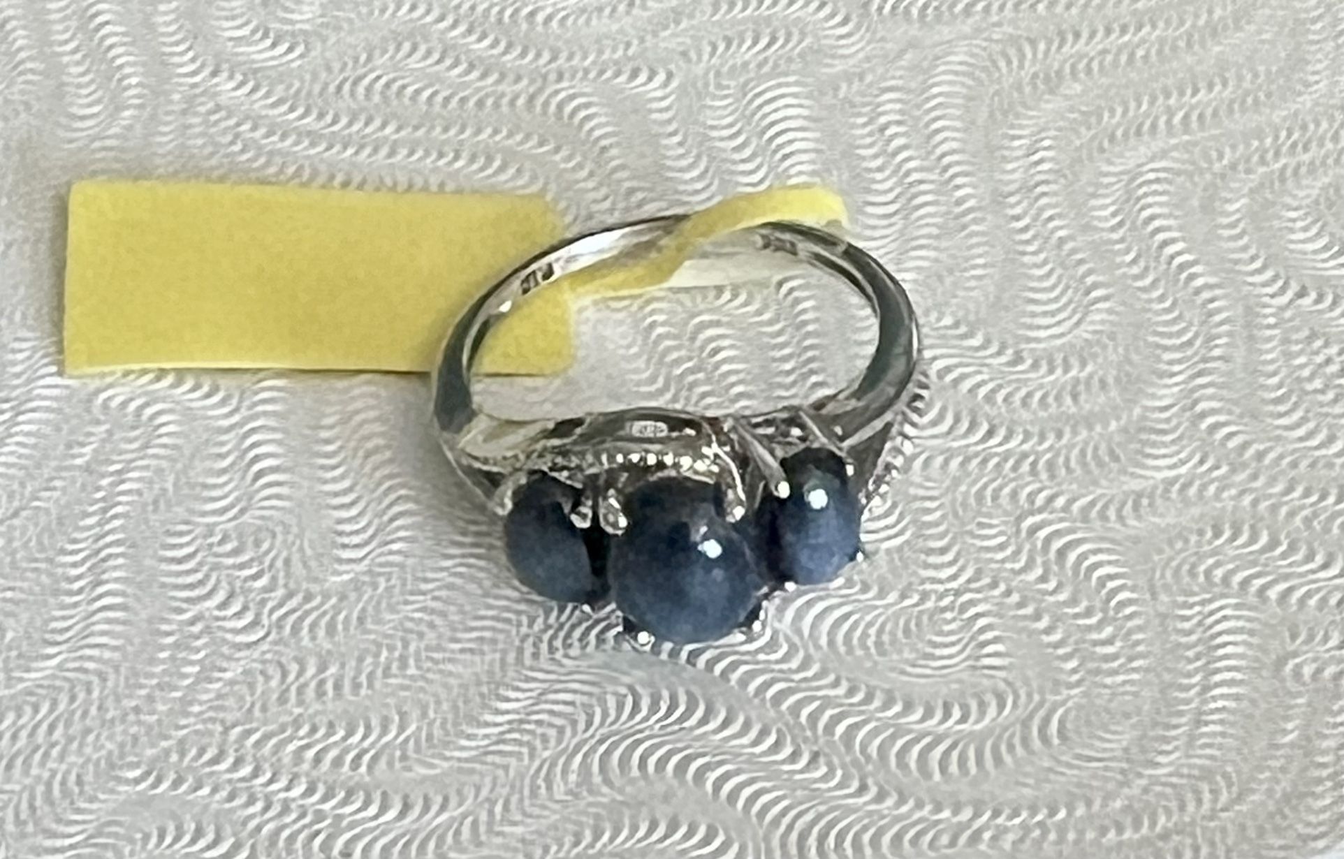 Star Sapphire Sterling Size 6 Ring