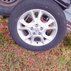 Toyota Tire, Rim- P255/60 R 17--T0398-3