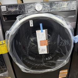 Brand new Whirlpool 5.0 cu. ft. Front Load Washer in Volcano Black with Fresh Flow Vent System