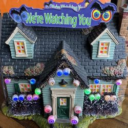 🎃 Department 56 “Glares and Stares” Halloween Village Piece – Retired & Rare! 👀