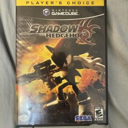 Shadow The Hedgehog GameCube