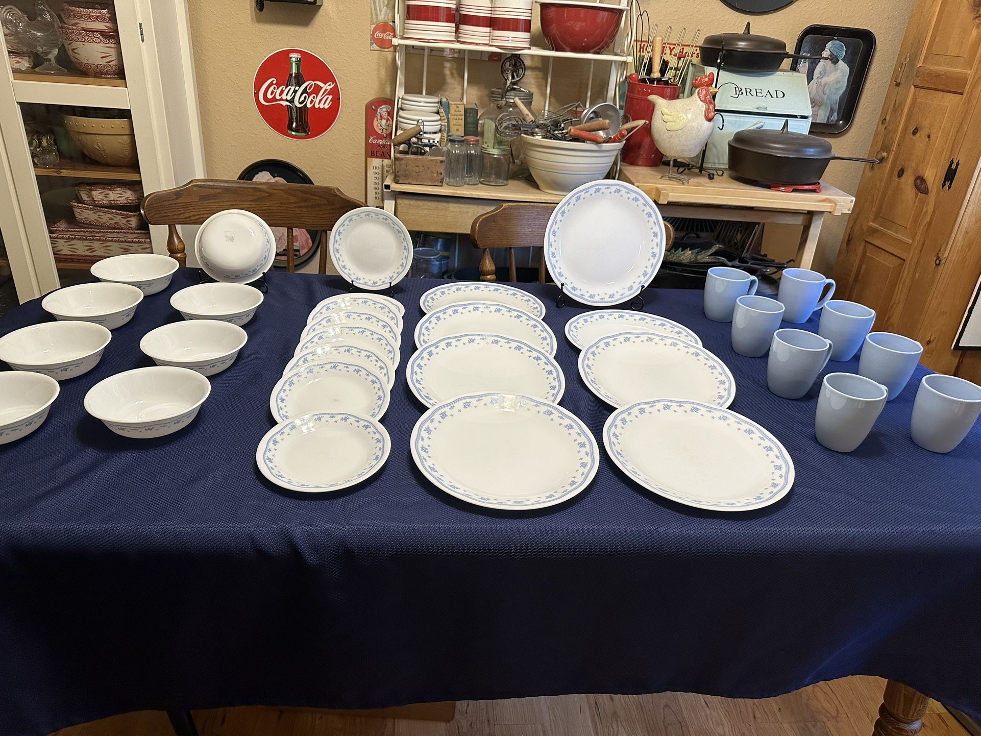 Corelle Morning Blue Dinnerware