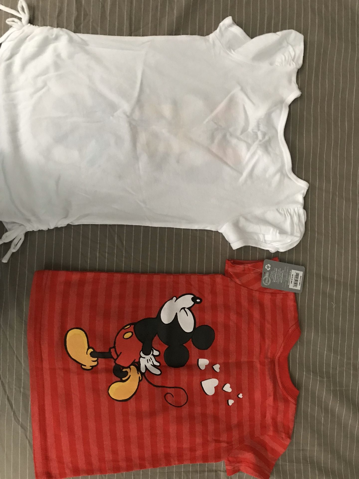 Girls Disney themed shirts