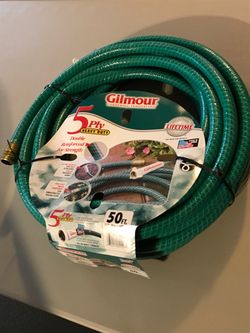 GILMOUR 5 PLY HEAVY DUTY 50FT GARDEN HOSE