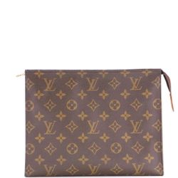 Louis Vuitton Toiletry Pouch 26 in the classic Monogram canvas