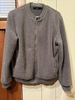 Women’s Size S Fleece Bomber Jacket