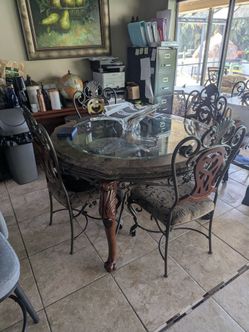 Metal Dining table