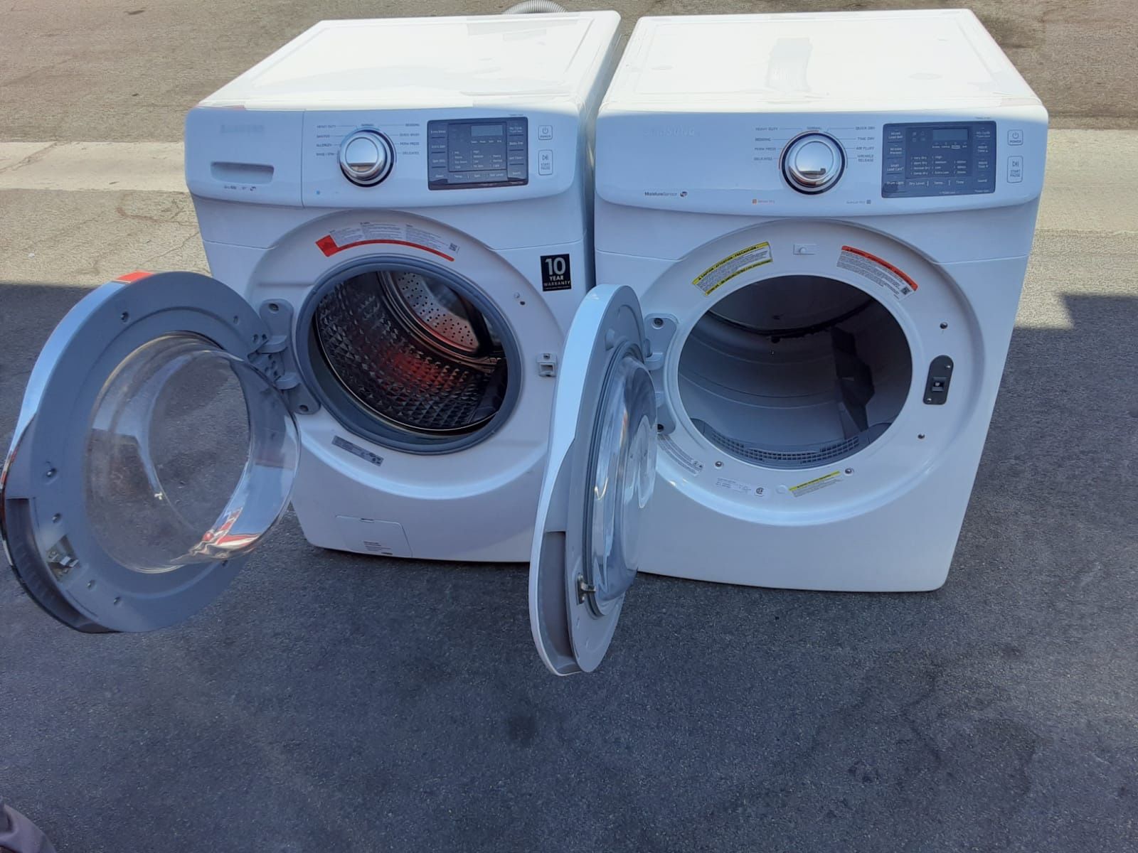 Samsung washer and dryer