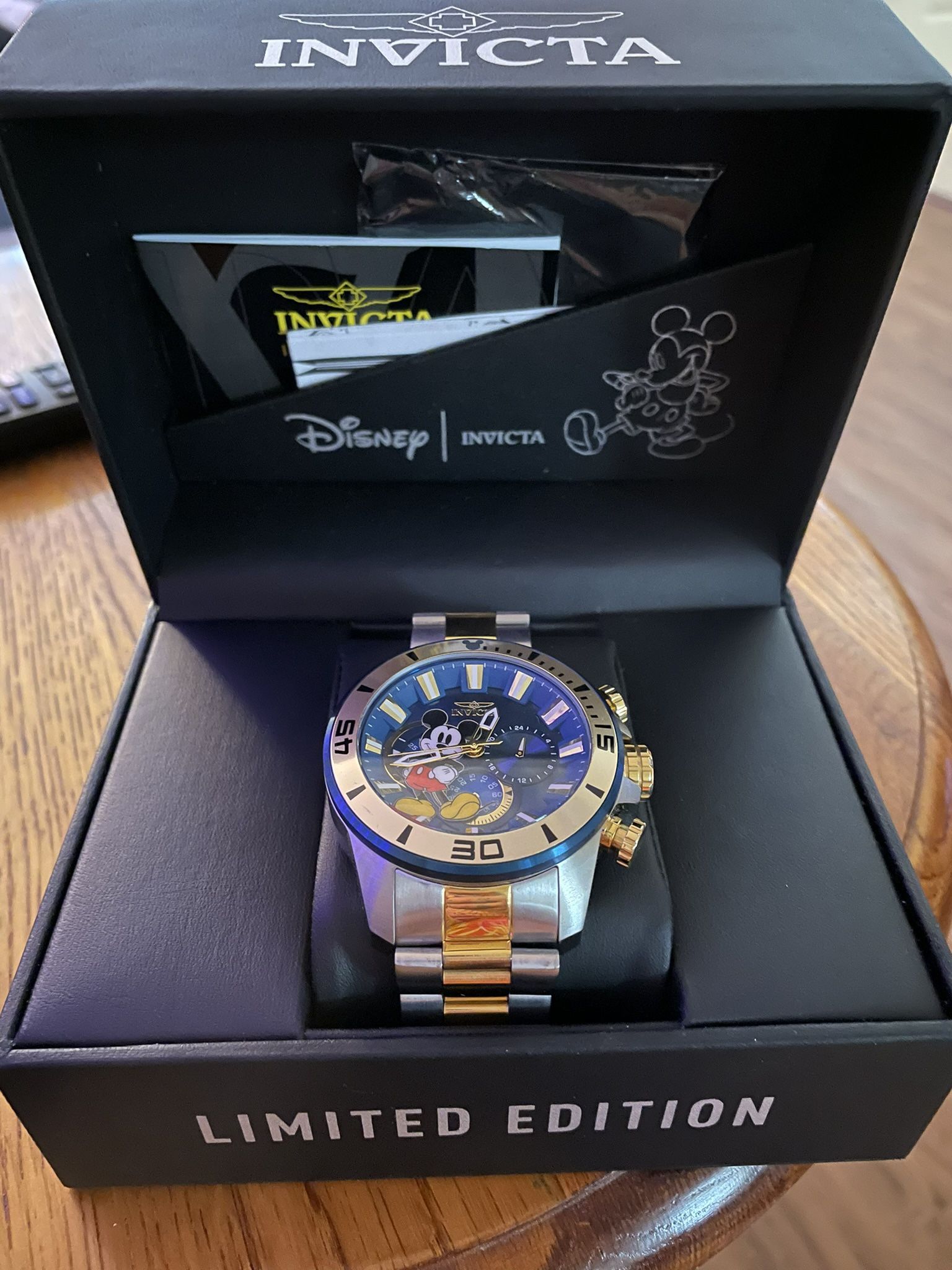 Invicta Mickey Mouse Watch Limited Edition Limited Edition Invicta
