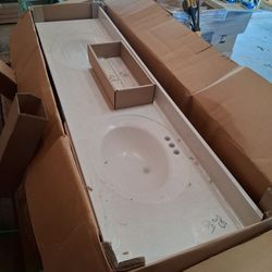 Double And Single Sink Tops