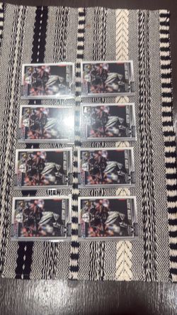 Ashton Jeanty Raiders Topps 8 cards