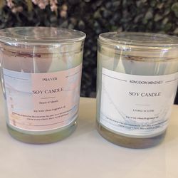 Soy candles 6 oz