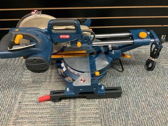 Ryobi 10" SLIDING COMPOUND MITER SAW WITH LASER