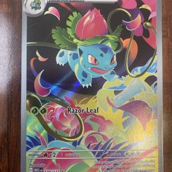 Pokemon Ivysaur 134/132 Illustration Rare Mega Evolution NM/M PACK FRESH 🍃