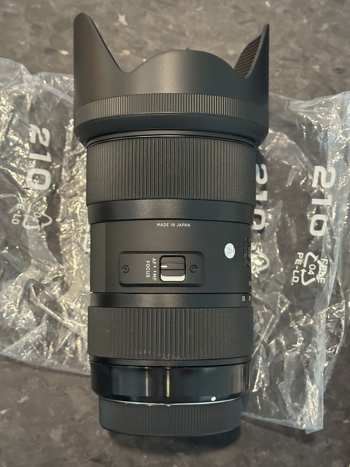 SIGMA ART 18m-35m 1.8f For CANON
