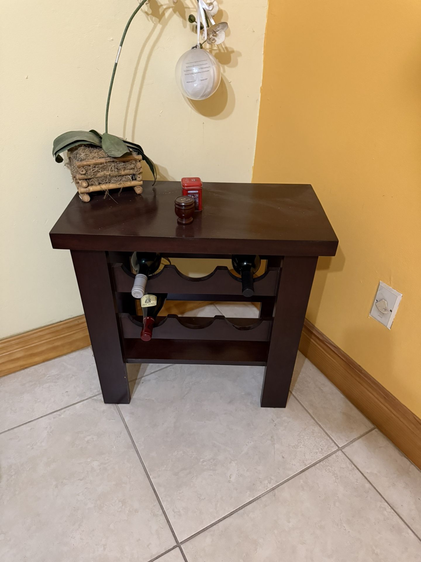 Wine Rack Table