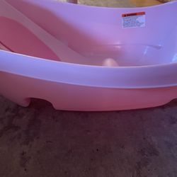 Pink Baby Bath