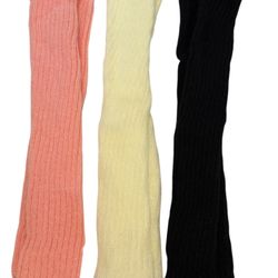 Three Pairs Of Leg Warmers