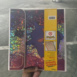 Pokémon GENGAR Trapper Keeper Binder TARGET EXCLUSIVE