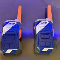 Kids Nerf Walkie Talkie Set 