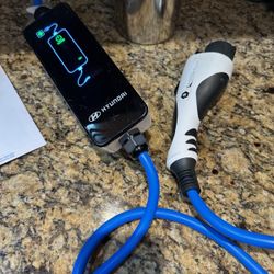 At home On the go Electric Hyundai Charger
