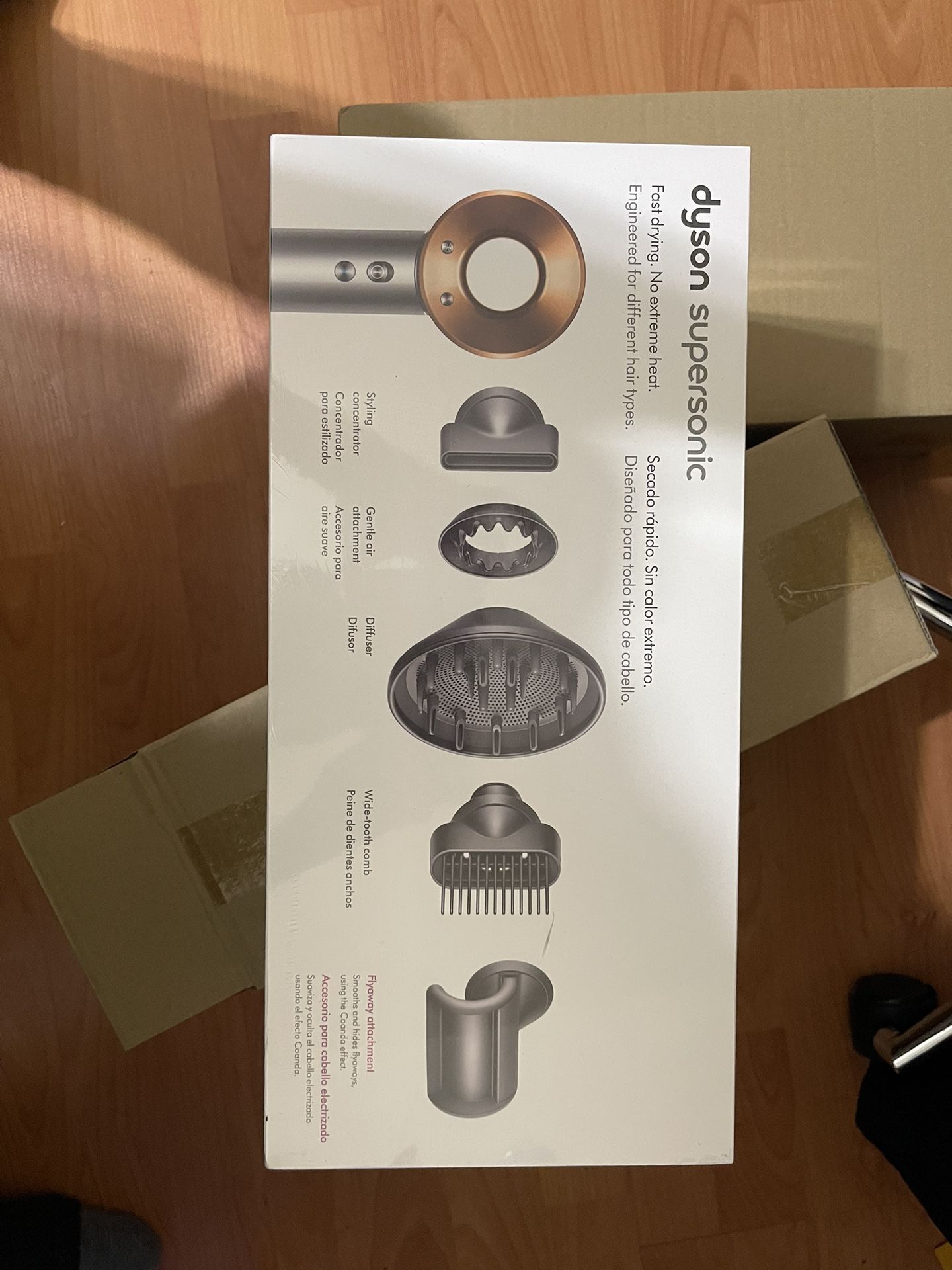 Dyson Hair Dryer (Copper color) (opened but unused)
