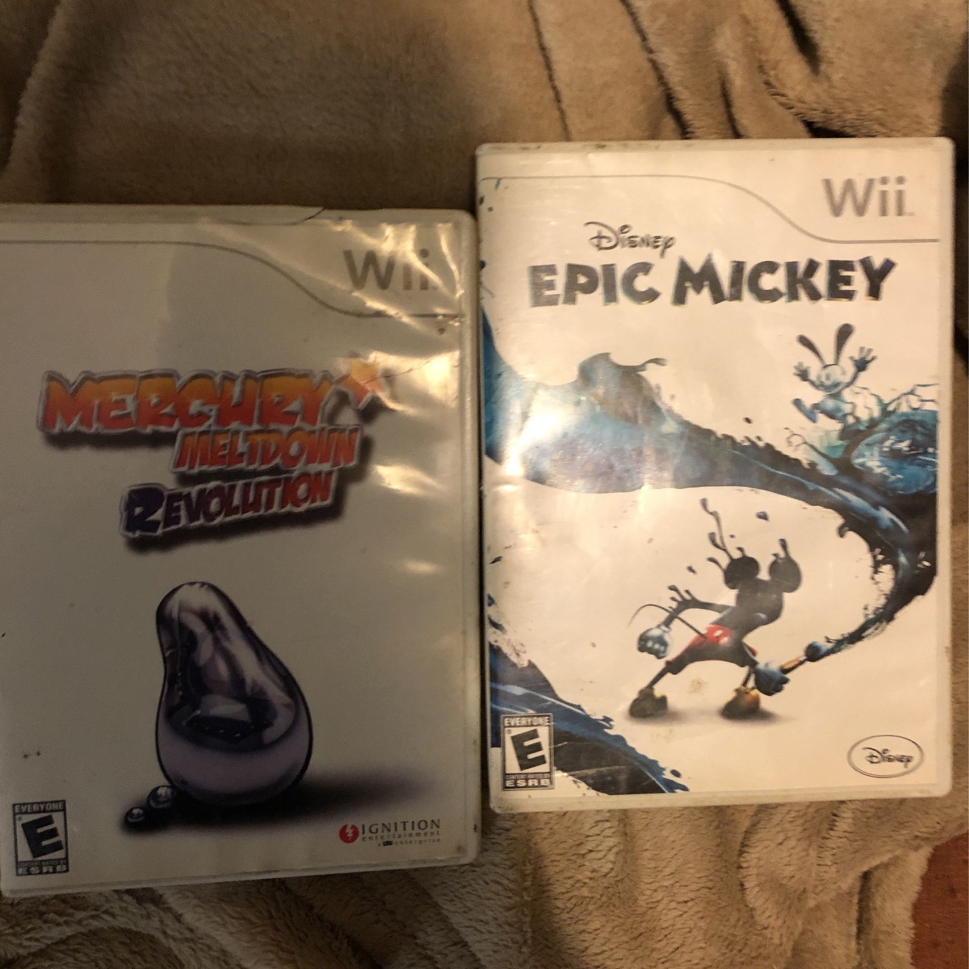(15) Wii Games