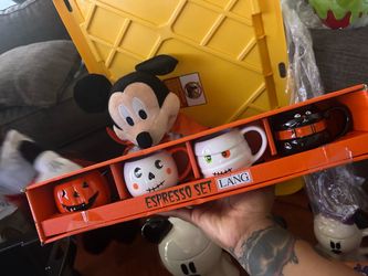 Halloween Espresso Set