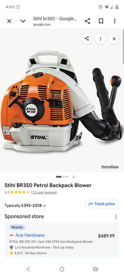 Stihl BR350 backpack leaf blower