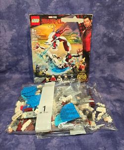 Lego Marvel 76177 Battle at the Ancient Village Set Complete Retired