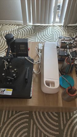 Heat press and printer and more