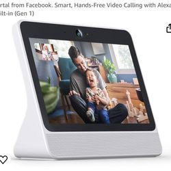 Portal from Facebook. Smart, Hands-Free Video Calling with Alexa Built-in (Gen 1)