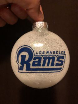 Los Angeles Rams Christmas Ornament