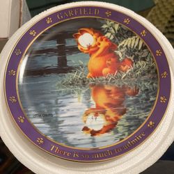 Garfield Collectors Plate -There is so much to admire 
