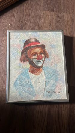 Clown print. Printed 1(contact info removed)